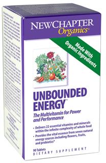 Unbounded Energy also includes seven natural energy sources from extracts of tonic mushrooms, fruits, flowers, leaves, roots, barks, and probiotics. Moon Energy from Reishi and Cordyceps mushrooms is married to the Sun Energy from antioxidant-rich botanicals like schizandra, rhodiola, cherry and blueberry to provide balanced and sustained energy  for all phases of life..