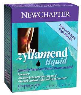 New Chapter's patented Zyflamend formulation represents a scientific breakthrough in promoting a healthy inflammation response..