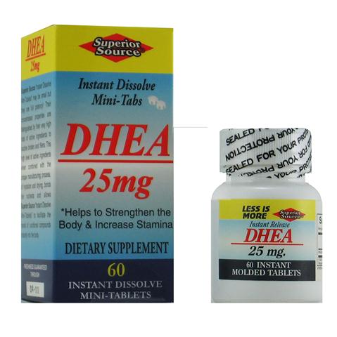 Pure pharmaceutical grade DHEA 25mg is beneficial to preserving youth and slowing the aging process..