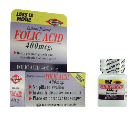 Folic Acid is necessary in support of healthy reproduction and growth of new cells. Supplementation of Folic Acid may be recommended during pregnancy, or helpful while building new muscle..