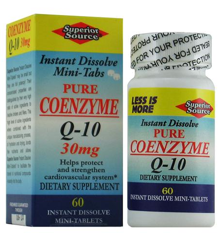Pure CoEnzyme Q-10 30 mg support and protect your cardiovascular system, reduce the risk of heart disease with a sublingual instant dissolve micro tablet. No fillers or additives..