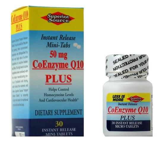 Brain and Cardiovascular health are supported by Coenzyme Q-10 Plus, containing Selenium for added antioxidant protection..