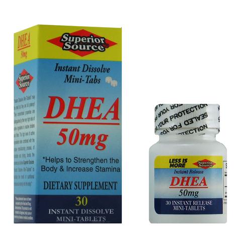 DHEA levels decline with age making Superior Source DHEA an excellent choice for supplementing this important hormone..