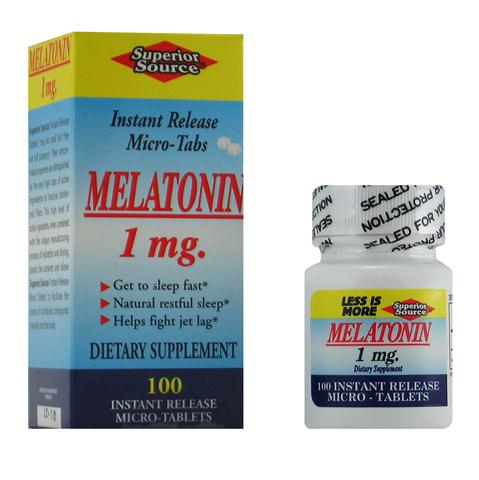 Improve the quality of your sleep, rest all night and wake up rejuvinated and ready to grab hold! Superior Source Instant Release Micro Tablets act quickly and effectively..