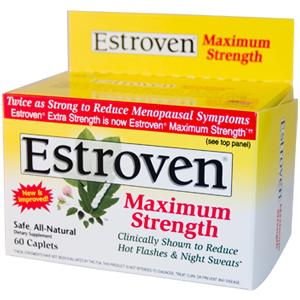 Reduce hot flashes and night sweats naturally, Estroven contains black cohosh, soy isoflavones, vitamin D3 and B-Complex to support women during menopause..