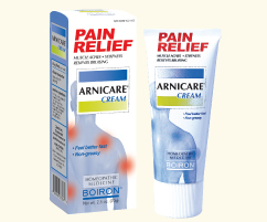Arnicare Arnica Cream (2.5 oz.) Boiron use for healing of sore over worked muscles, bruises and other minor traumas.