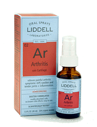 Arthritis Spray by Liddell is an all-natural approach to pain associated with arthritis. It has been specially blended to work as a natural anti-inflammatory, bringing soothing relief to joints and muscles..
