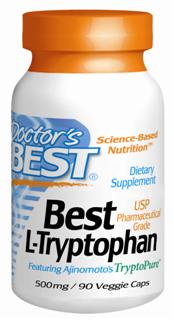 Best L-Tryptophan (500 mg) featuring TryptoPure� Doctor's Best
