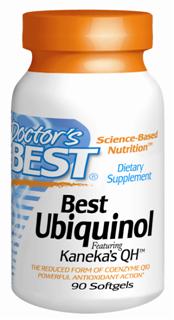 Best Ubiquinol featuring Kaneka's QH� (50 mg 90 Sgels) Doctor's Best