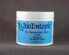 NOTE: Testosterone Creme is no longer available from the manufacture.



BioEntopic specializes in all-natural products free of toxic ingredients. 5% testosterone for men body creme is an all-natural rich body moisturizing formula..
