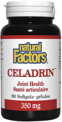 Celadrin from Natural Factors counters inflammation, providing relief from arthritis pain..