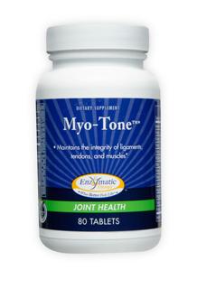 Myo-Tone provides vitamins, minerals, and other nutrients that help support healthy collagen function. Joints rely on healthy collagen to provide structure for tendons, cartilage and connective tissues. Myo-one is absolutely the best product to maintain the integrity of muscles, tendons, and ligaments..