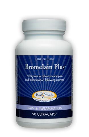 Bromelain is a natural enzyme derived from pineapple that will relieve muscle pain after strenous excersize..