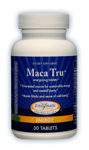 The unique compounds in Maca Tru support energy, stamina and sexual function..