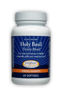 Key compounds found in Holy Basil Trinity Blend offer a safe, natural stress management formula for for bringing stress and nervous irritability under control..
