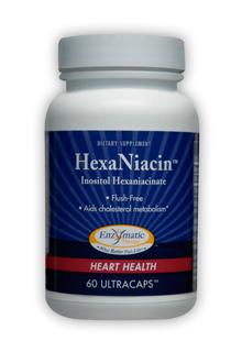 Used by Europeans for over 30 years, HexaNiacin is a superior, non-flushing form of niacin that aids in cholesterol metabolism.