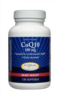 CoQ10 100 mg (120 softgels) Enzymatic Therapy