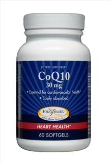 Essential component for cardiovascular health, CoQ10 30 mg softgels are easily digested and absorbed..