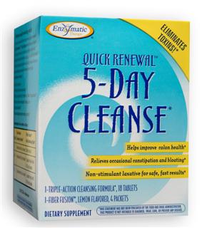 Quick Renewal 5-Day Cleanse features a soothing herbal blend for a safe, gentle and thorough cleanse. Non-stimulant laxative provides fast results for eliminating harmful toxins and alleviating digestive stress..