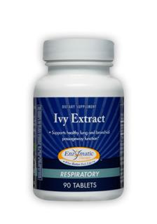 Ivy Leaf Extract benefits building and maintaining healthy lung and bronchial passageway function.