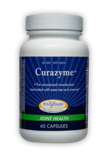 Excersize often results in temporary muscle or joint pain, Curazyme provides effective natural relief from muscle pain and discomfort..