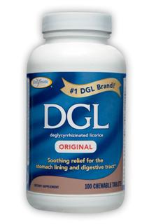 DGL Original chewable tablets help to safely relieve stomach discomfort immediately..