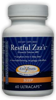 The high-potency standardized valerian root extract in Restful Zzz's has been clinically shown to greatly improve sleep quality..