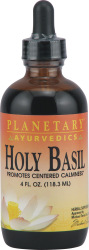 Holy basil is one of the most highly revered herbs in India for promoting a centered sense of mental and emotional well-being. This activity is associated with a reduction of cortisol levels associated with stress..