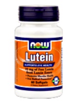 Lutein is the active carotenoid in this potent, natural source antioxidant..