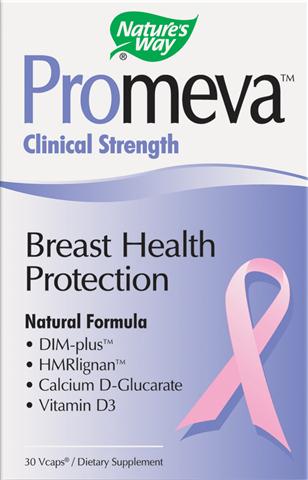 Clinical Strength Promeva contains HMRlignan, DIM-plus, Calcium D-Glucamate and Vitamin D3 a unique formula to support breast health and reduce cyclical breast tenderness..