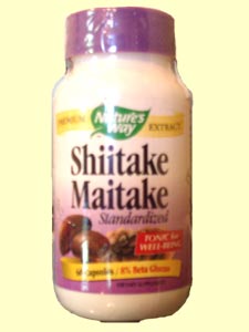 Nature's Way Shiitake Maitake Standardized is a tonic for wellbeing.  The mushroom has also been beneficial for prostate health, including prostate cancer..