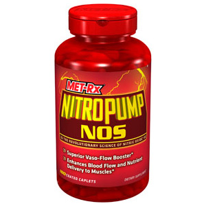 MET-Rx NitroPump NOS is a hardcore vaso-flow booster that has been backed by laboratory testing.