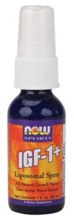 Deer Antler Velvet Extract IGF-1, Insulin-like Growth Factor, Liposomal Spray by NOW Foods is a polypeptide compound produced from HGH, Human Growth Hormone..