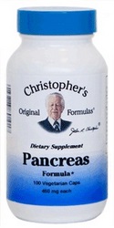 Dr. Christopher's Pancreas Formula Helps Promote Healthy Pancreas Function.