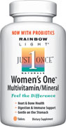 #1 selling natural multivitamin formulated to provide targeted support for women, including key bone-building nutrients, iron and an energizing B-complex for stress management and heart health  now with 90 million bioactive probiotics, 800 IU vitamin D & 800 mcg folic acid per serving!.