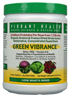 Green Vibrance* (24 oz family size) Vibrant Health