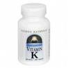 Vitamin K 500 mcg (200 Tabs) Source Naturals