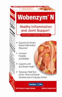 Wobenzym N (200 Tabs) Garden of Life
