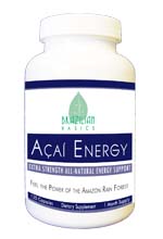 Aai Energy is an extra-strength, all natural energy support supplement containing a proprietary blend of ingredients from the mystical Amazon Rainforest; Aai, Suma, Guarana, and Maca..