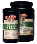 Original Barlean's Greens triple potency formula provides you with the benefits of over 7000 mg of concentrated organic green superfoods per serving..