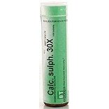 Boiron Calcarea Sulphurica 30X helps improve acne, skin inflammation and skin infection..