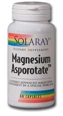 Magnesium Asporotate from Solaray is a highly advanced formula comprising 3 different kinds of Magnesium for high absorption levels..