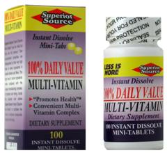 One instant dissolving mini tablet contains 11 essential vitamins and nutrients your body needs, including beneficial antioxidants and immune system support..
