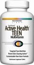 Active Health TEEN Multivitamin (30 tablets)* Rainbow Light