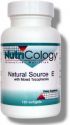 Natural Source E (120 softgels) NutriCology