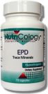 EPD Trace Minerals (75 Vcaps) NutriCology