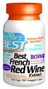 Best French Red Wine Extract (60mg 90 vegi capsules) Doctor's Best