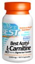 Best Acetyl L-Carnitine featuring Sigma Tau Carnitine (588 mg 60 capsules) Doctor's Best