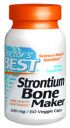 Strontium Bone Maker (340mg elemental 60 vegi capsules) Doctor's Best