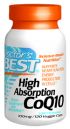 High Absorption CoQ10 (100 mg 120 vegi capsules) Doctor's Best